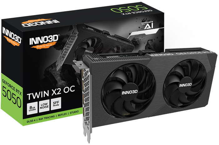 INNO3D GeForce RTX 5050 Twin X2 OC 8GB visueller lieferant