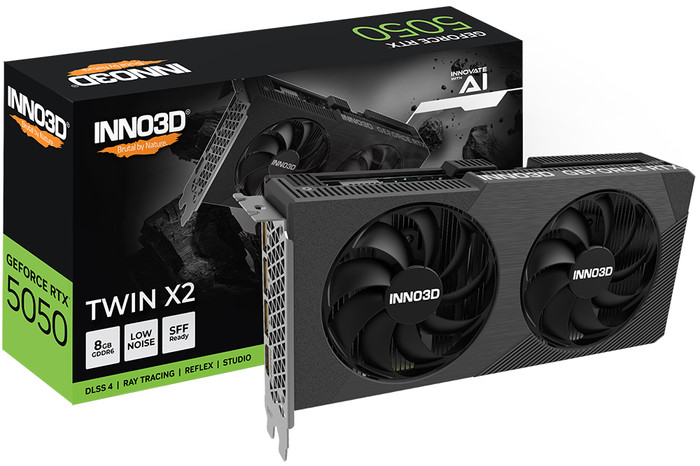 INNO3D GeForce RTX 5050 Twin X2 8GB visueller lieferant