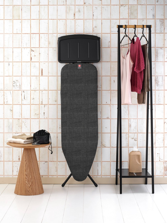 Brabantia Ironing Board B 124x38cm Denim Black product in use