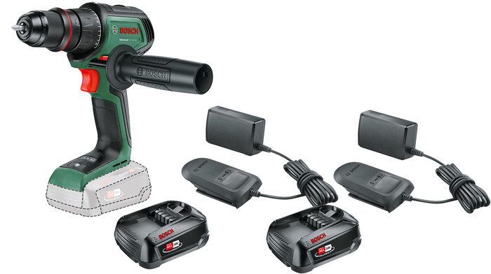 Bosch AdvancedDrill 18V-80 2.5Ah Battery (2x) Starter Pack Main Image