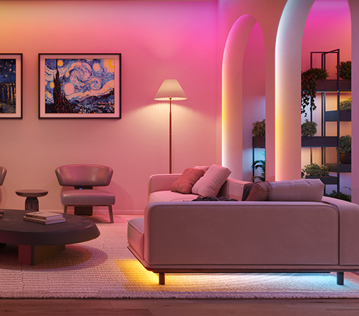 Govee Lightstrip S Segmented Colour Control 5 Meter produkt in gebrauch