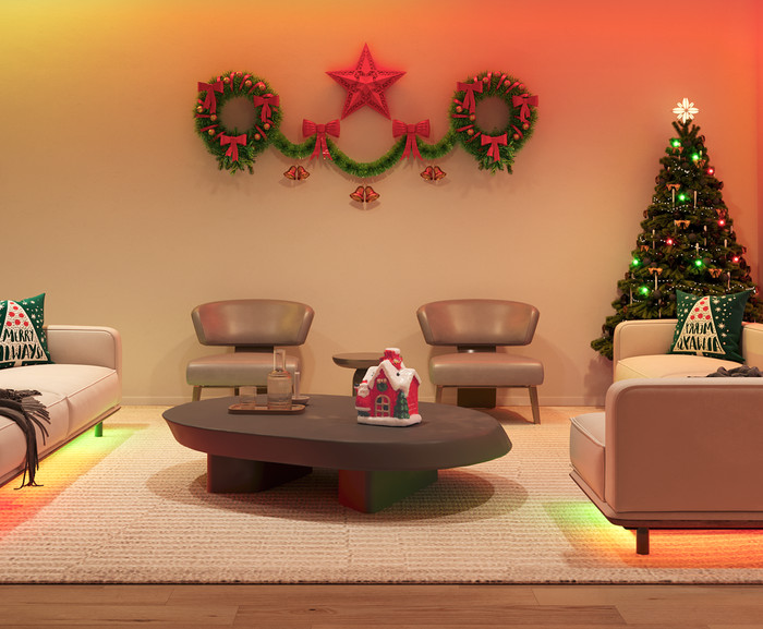 Govee Lightstrip S Segmented Colour Control 5 Meter produkt in gebrauch