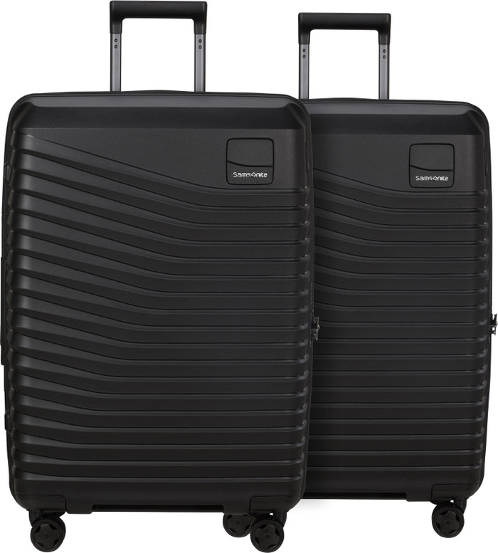 Samsonite Intuo Expandable Spinner 69 cm Doppelpack Black Main Image