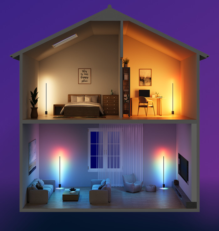 Govee Stehleuchte 2 produkt in gebrauch