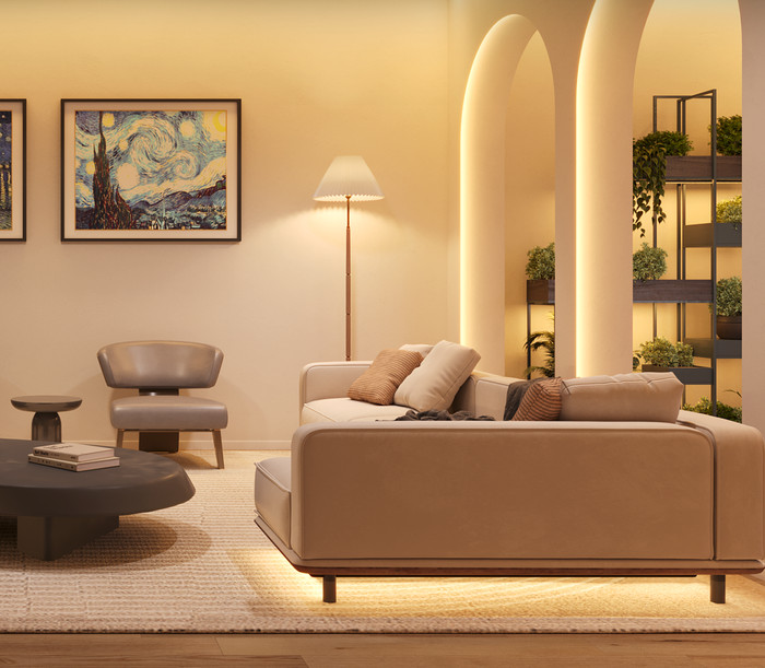 Govee Light Strip S Segmented Color Control 10m product in use