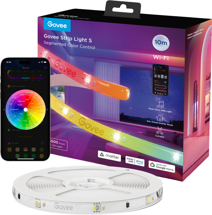 Govee Light Strip S Segmented Color Control 10m packaging