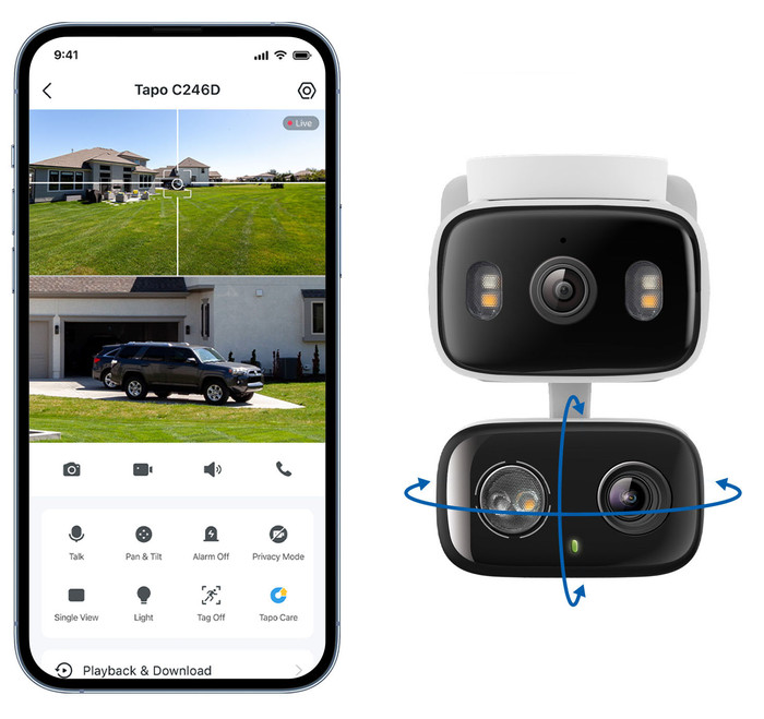 TP-Link Tapo C246D visueller lieferant