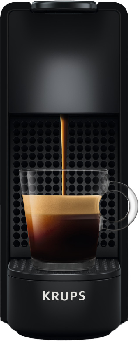 Krups Nespresso Essenza Mini XN110N Mattschwarz vorne
