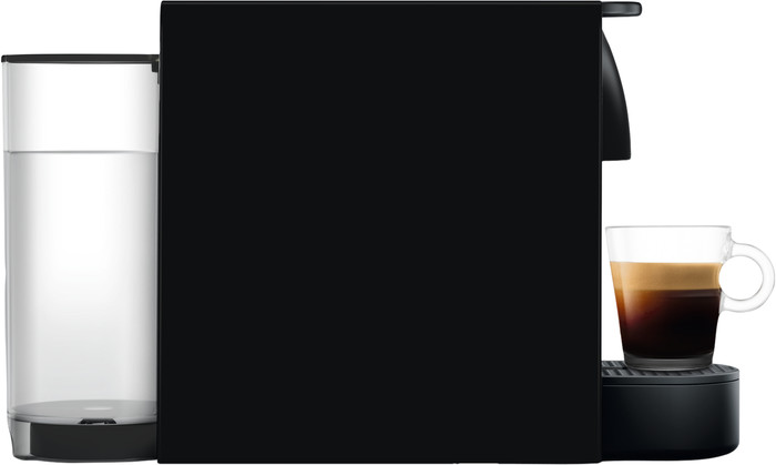 Krups Nespresso Essenza Mini XN110N Mattschwarz linke seite