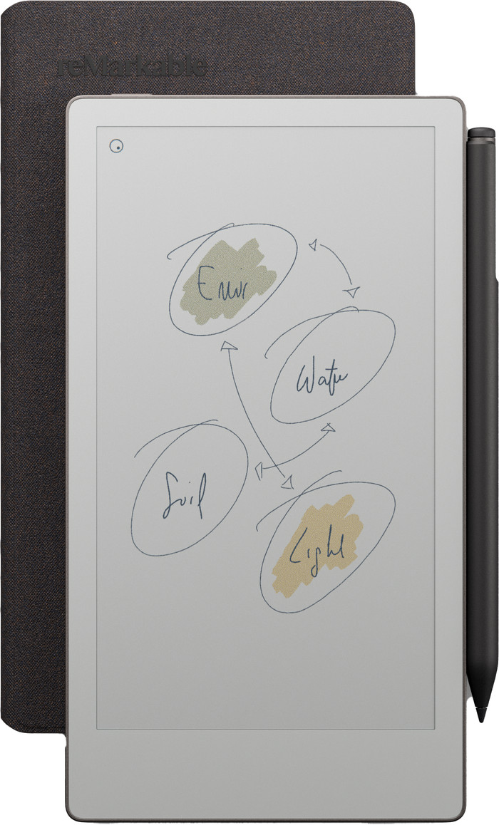 reMarkable Paper Pro Move mit Book Case Basalt Main Image