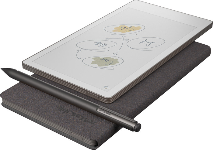 reMarkable Paper Pro Move mit Book Case Basalt rechte seite