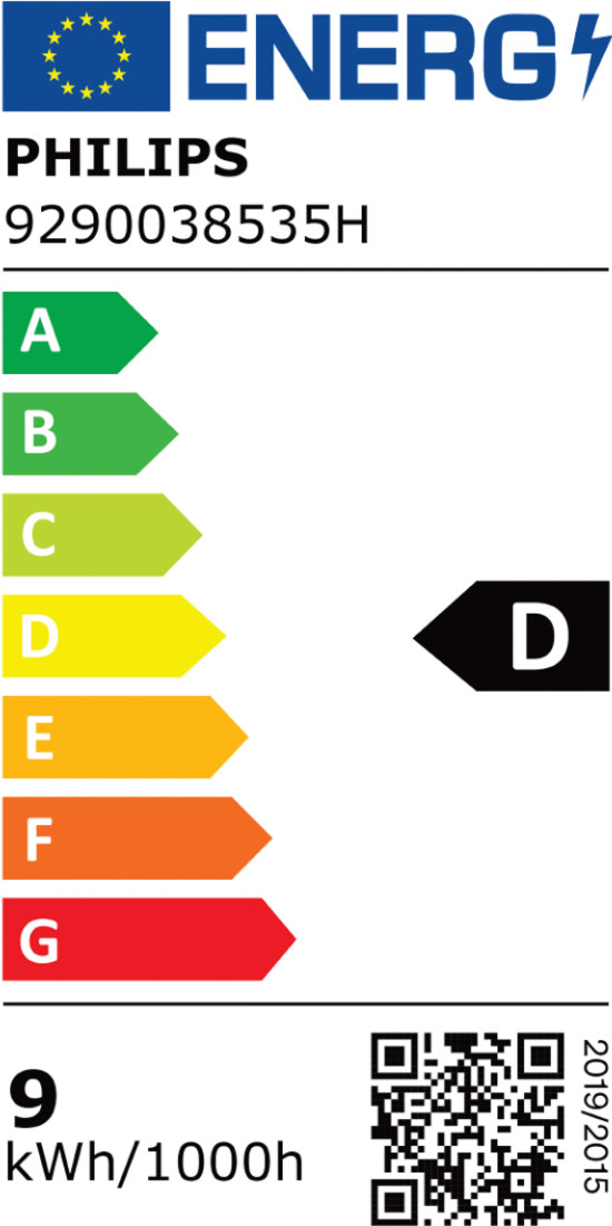 Philips Hue A60 White & Color E27 1.100 lm energielabel