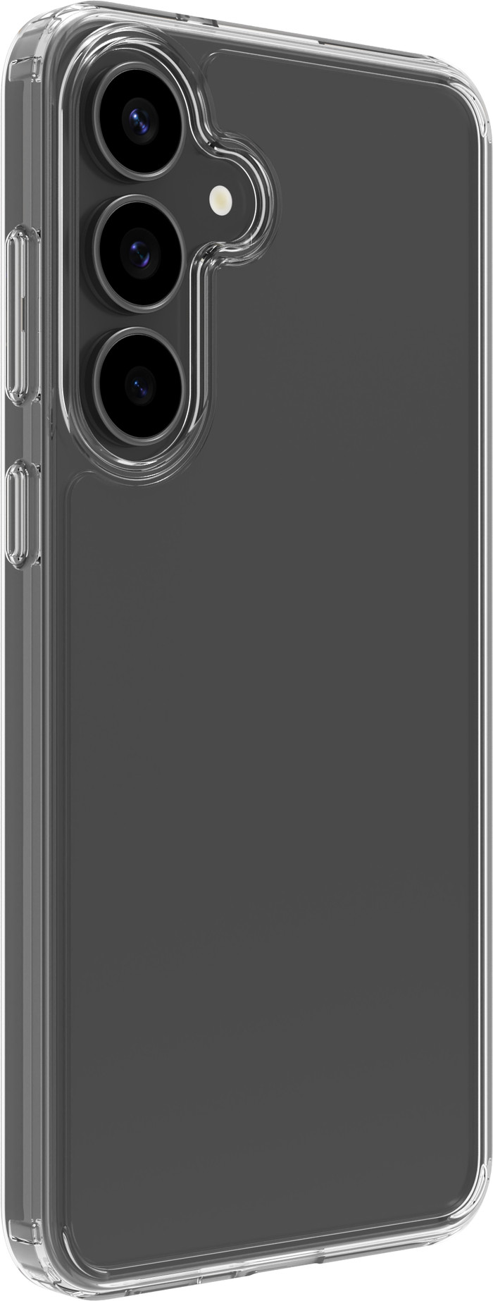 BlueBuilt Protective Backcover Samsung Galaxy S25 FE Transparent linke seite