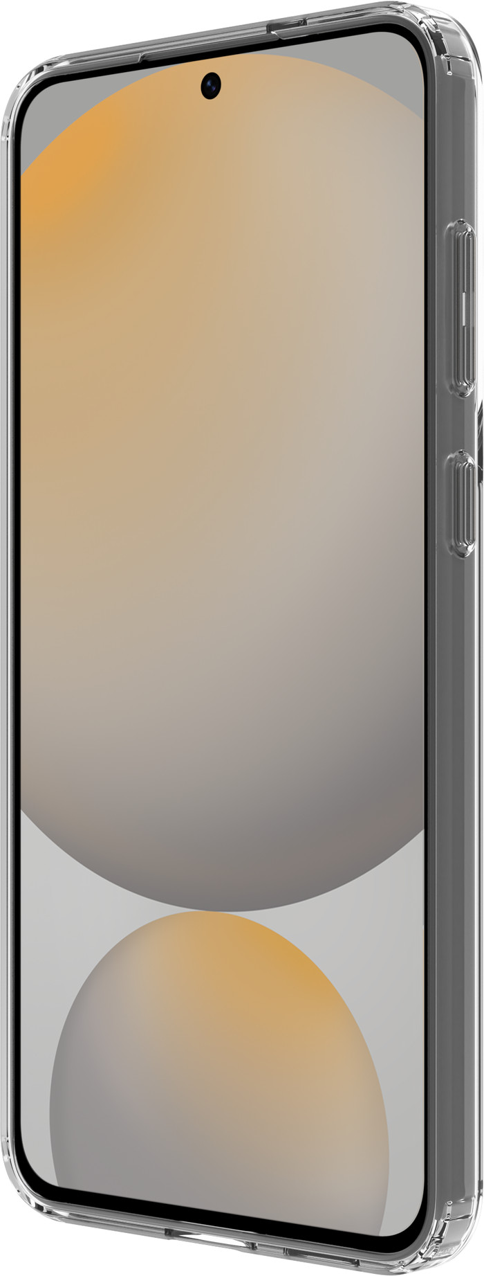 BlueBuilt Protective Backcover Samsung Galaxy S25 FE Transparent linke seite