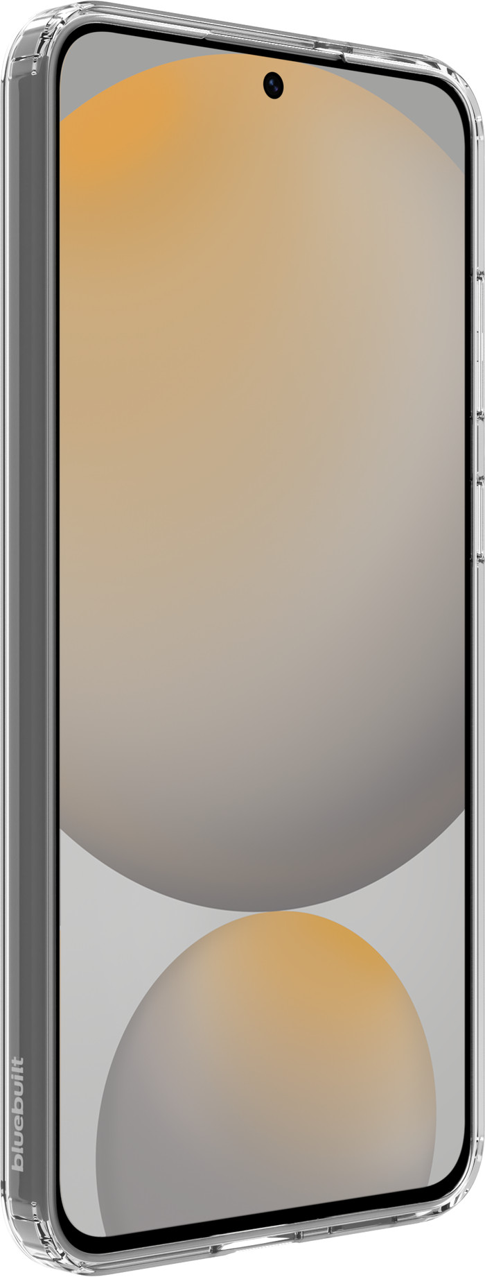 BlueBuilt Protective Backcover Samsung Galaxy S25 FE Transparent rechte seite