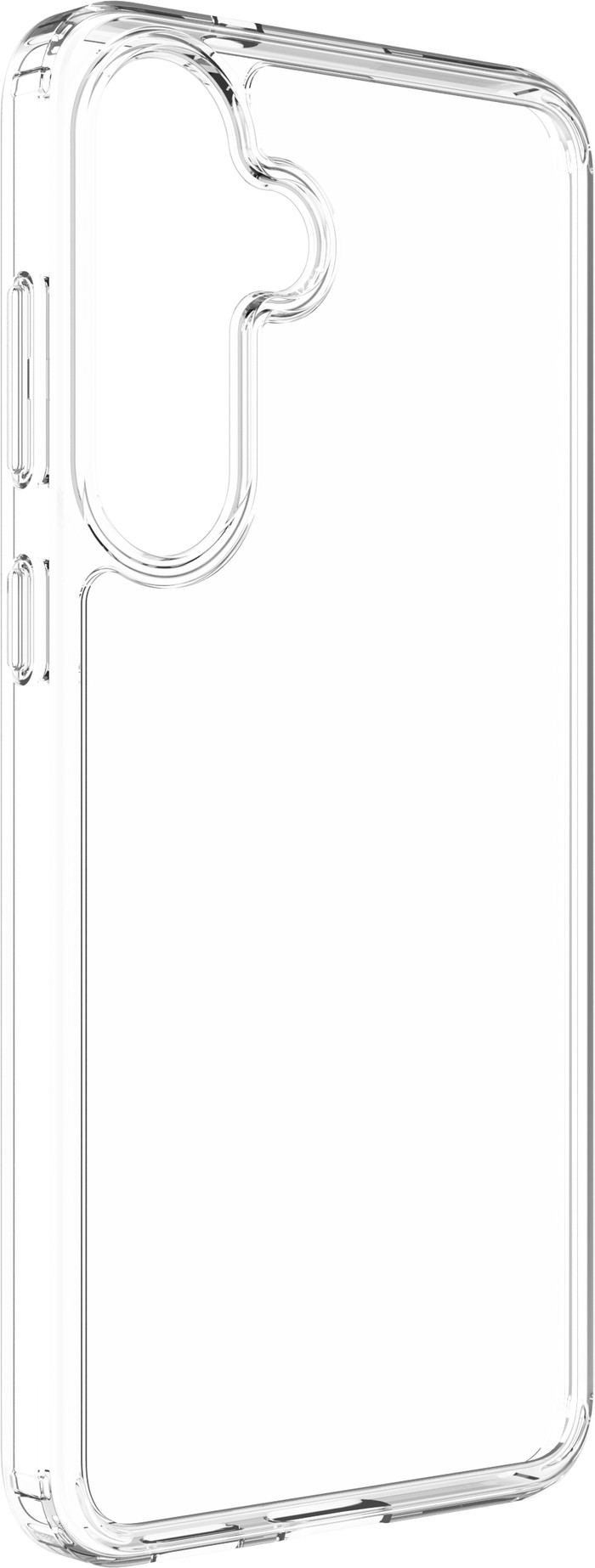 BlueBuilt Protective Backcover Samsung Galaxy S25 FE Transparent linke seite