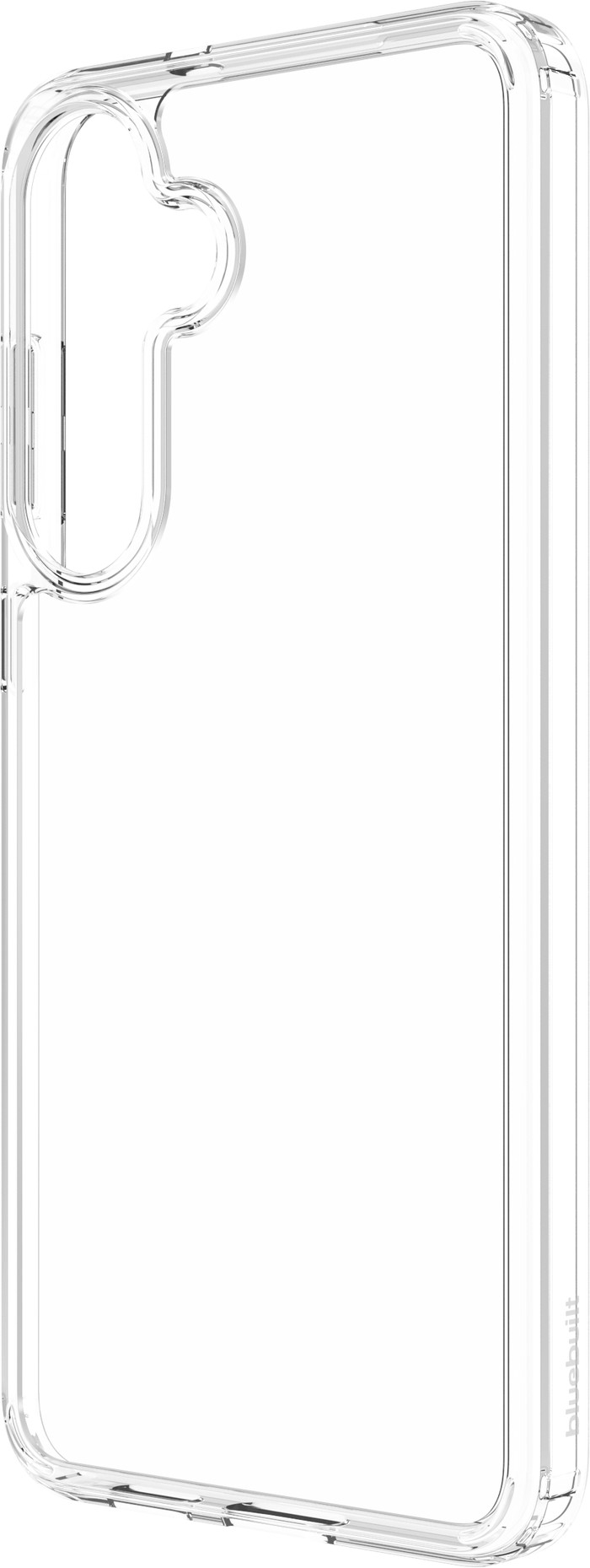 BlueBuilt Protective Backcover Samsung Galaxy S25 FE Transparent rechte seite
