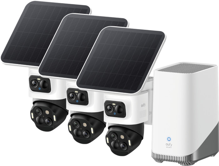 eufyCam S4 3-pack + HomeBase 3 Main Image