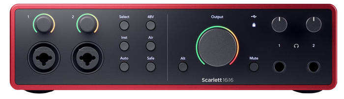 Focusrite Scarlett4 16i16 front