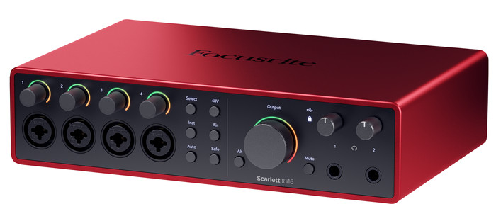 Focusrite Scarlett4 18i16 front