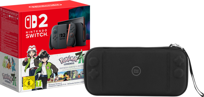 Nintendo Switch 2 + Pokémon Legends: Z-A + BlueBuilt Travel Case Main Image