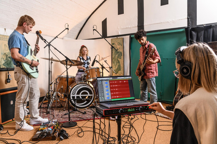 Focusrite Scarlett4 18i20 produkt in gebrauch