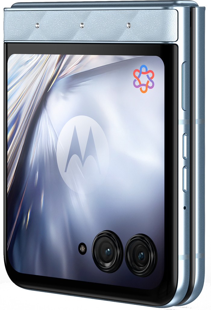 Motorola Razr 60 256GB Swarovski 5G + Moto Buds Loop right side