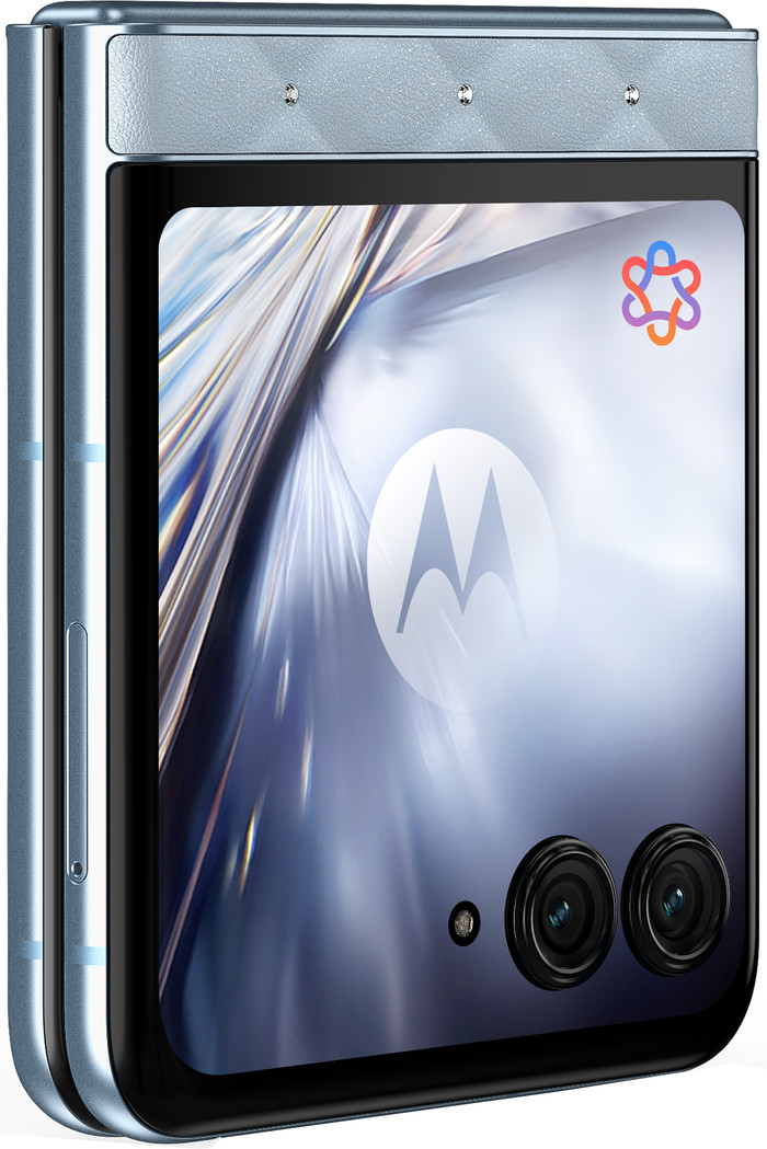 Motorola Razr 60 256GB Swarovski 5G + Moto Buds Loop left side