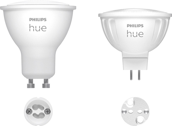 Philips Hue White & Color Starterset GU10 3er-Pack + Bridge Pro + Dimmer visueller lieferant
