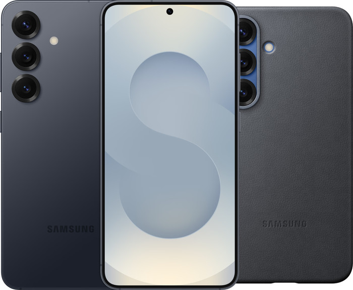 Samsung Galaxy S25 128GB Grau 5G + Samsung Kindsuit Backcover Schwarz Main Image