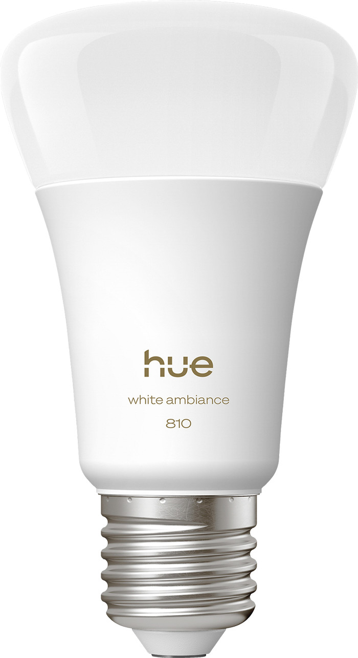 Philips Hue A60 White Ambiance E27 810 lumens 4-pack front