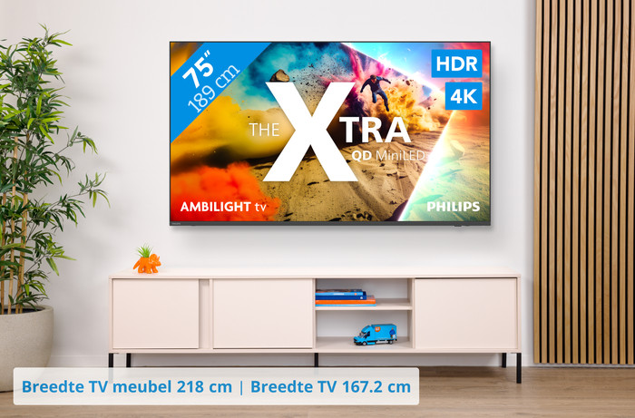 Philips Ambilight 75 Zoll MLED950 4K (2025) visuelles Coolblue 1