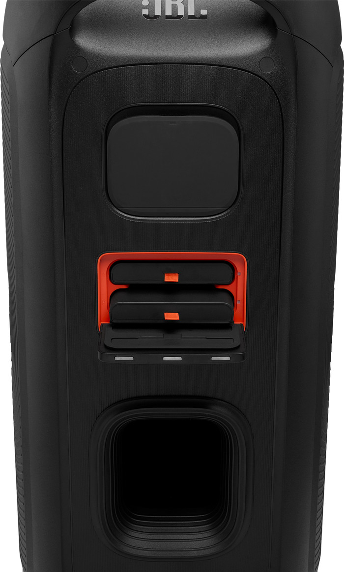 JBL PartyBox 720 + 2x JBL PartyLight Stick rückseite