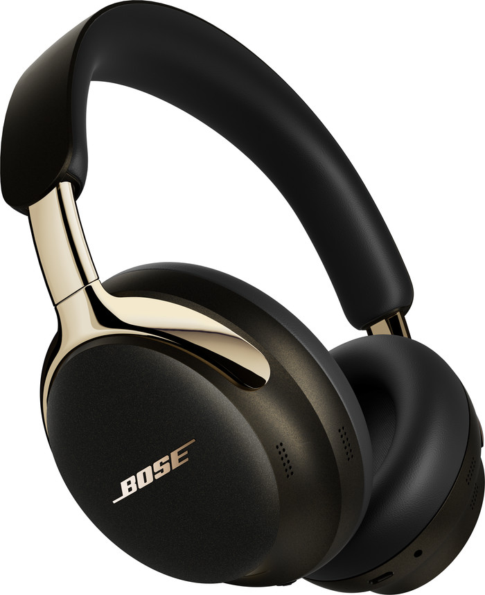 Bose QuietComfort Ultra Headphones (2. Gen) Gold linke seite