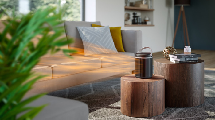 Philips Kompakte Keramikheizung 3000 Serie produkt in gebrauch