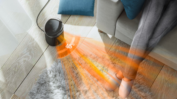 Philips Kompakte Keramikheizung 3000 Serie produkt in gebrauch