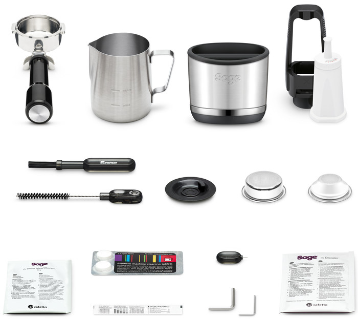 Sage The Oracle Dual Boiler Trüffelschwarz zubehör