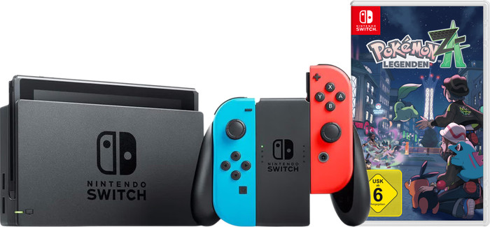 Nintendo Switch Rot/Blau + Pokémon-Legenden: Z-A Main Image