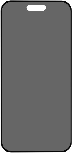 BlueBuilt Apple iPhone 17 Pro Max Blickschutzfilter Panzerglas vorne