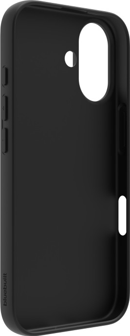BlueBuilt Back Cover iPhone 17 Black + BlueBuilt iPhone 17 Privacy Screen Protector Glass detail