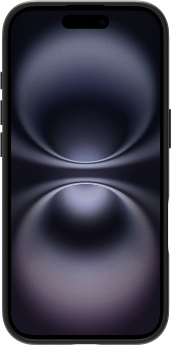 BlueBuilt Back Cover iPhone 17 Black + BlueBuilt iPhone 17 Privacy Screen Protector Glass front