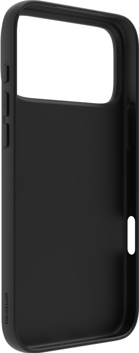 BlueBuilt Back Cover iPhone 17 Pro Max Black + BlueBuilt iPhone 17 Pro Max Screen Protector Glass detail