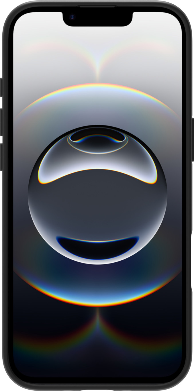 BlueBuilt Backcover iPhone 17 Air Schwarz + BlueBuilt iPhone 17 Air Panzerglas vorne