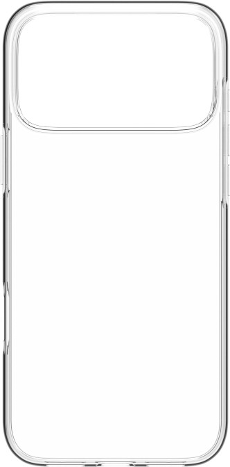 BlueBuilt Back Cover iPhone 17 Pro Max Transparent + BlueBuilt iPhone 17 Pro Max Screen Protector Glass detail