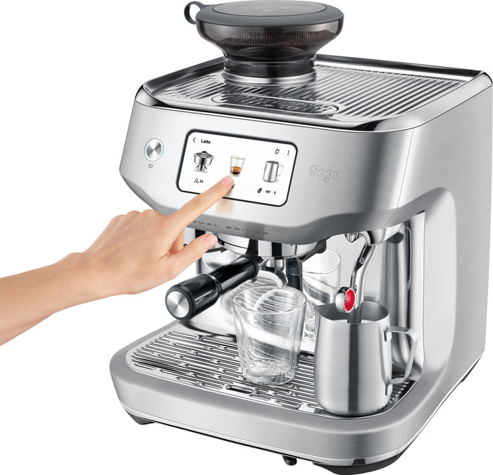 Sage The Oracle Dual Boiler Brushed Stainless Steel detail