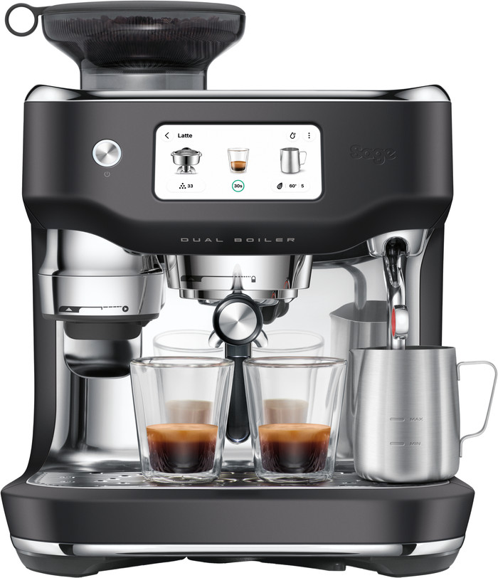 Sage The Oracle Dual Boiler Trüffelschwarz vorne