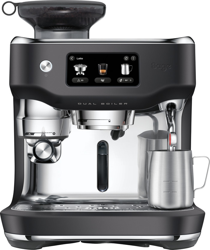 Sage The Oracle Dual Boiler Trüffelschwarz detail