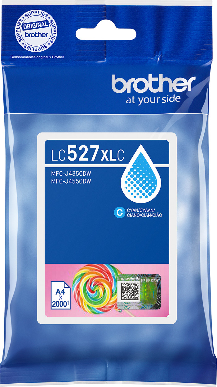 Brother LC-527XL Cartridge Cyan Main Image