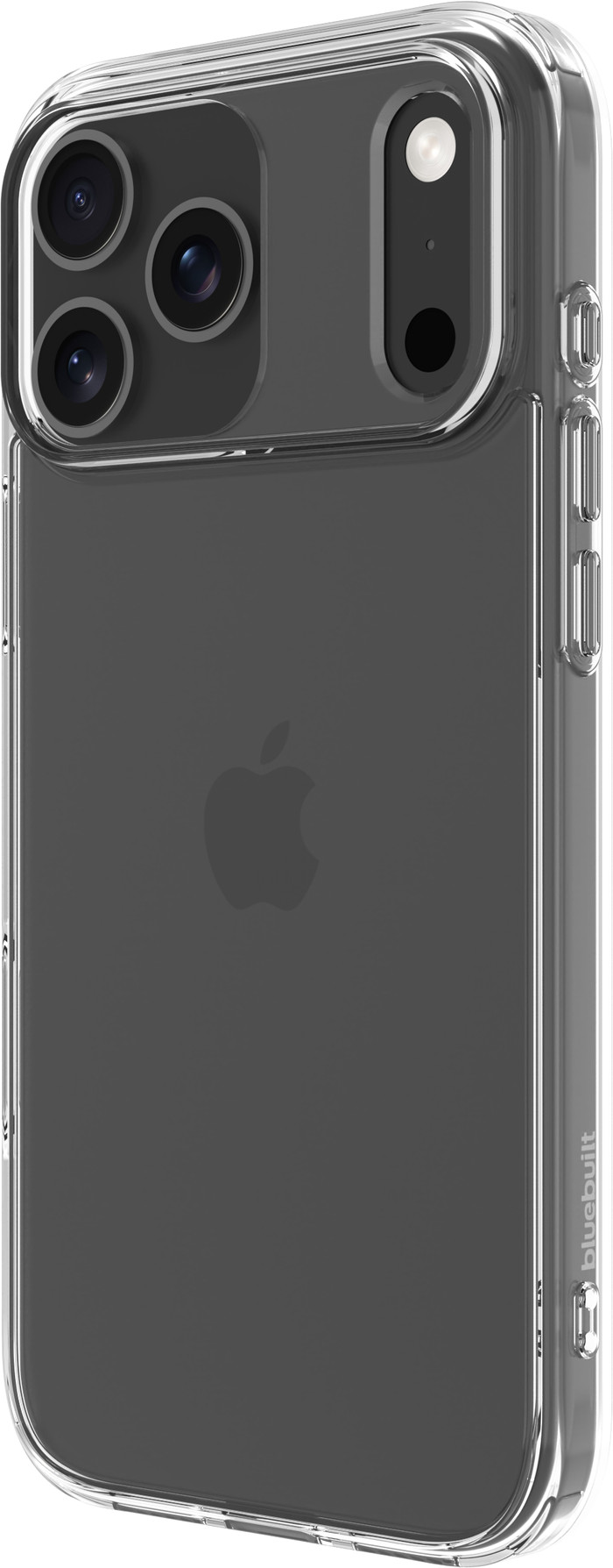 BlueBuilt Protective Back Cover iPhone 17 Pro Max Transparent right side