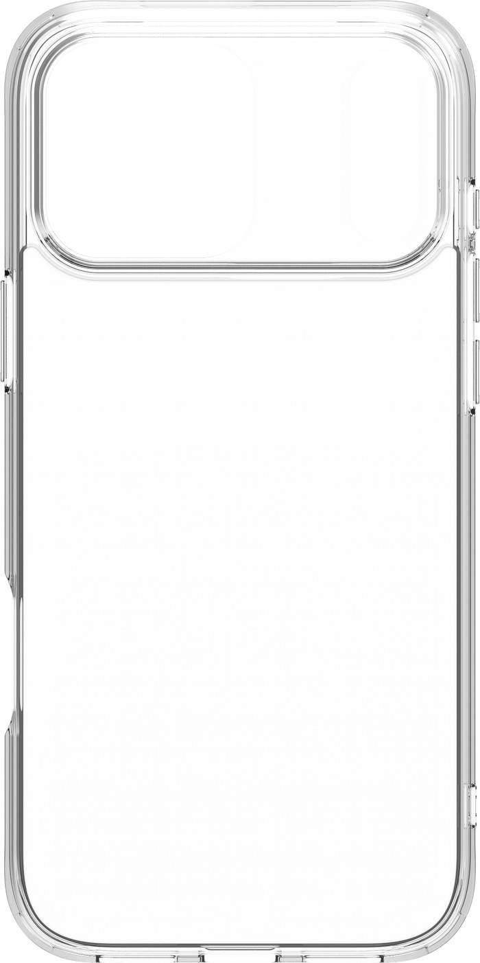 BlueBuilt Protective Back Cover iPhone 17 Pro Max Transparent front
